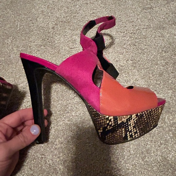 Jessica Simpson Shoes - Jessica Simpson multi colored heels